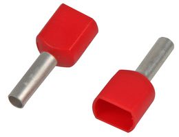 PRO POWER DICE2010 Wire Ferrule, Red, French Twin