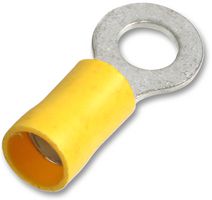 PRO POWER ST5-6.0 Ring Tongue Terminal, Yellow