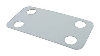 PANDUIT MP250W175-M Marker Plate, Cable Tie, White, Nylon 6.6 (Polyamide 6.6), 2.5" x 1.75"