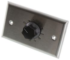 thumbnail image 2 of 100W In-Wall Speaker Volume Control - Works With Multiple Speaker Pairs, 3 Color Plates 2 of 10