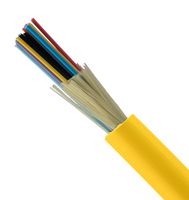 PANDUIT FSDR924Y Fiber Optic Cable, Singlemode, 900µm, 24 Fibres, 8.13 mm