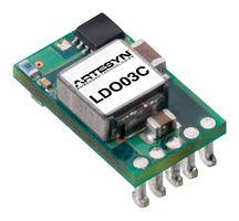 ARTESYN EMBEDDED TECHNOLOGIES LDO03C-005W05-SJ Convertidor CD/CD POL No Aislado, ITE, 15 W, 590 mV, 5.1 V, 3 A, Adjustable