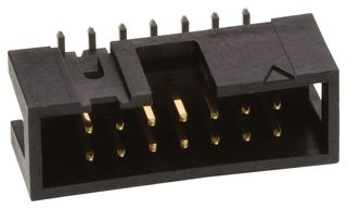 AMPHENOL COMMUNICATIONS SOLUTIONS 52601-S14-8LF Pin Header, Wire-to-Board, 2.54 mm, 2 Rows, 14 Contacts, Surface Mount, FCI Quickie Series