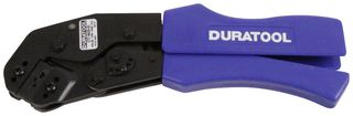 DURATOOL CTT-8425-01 Crimp Tool, Ratchet, Non-Insulated Terminals