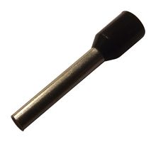 TE CONNECTIVITY - AMP 1-966067-4 Wire Ferrule, Single Wire, 16 AWG, 1.5 mm², 12 mm, Black