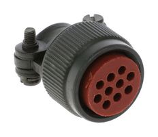 AMPHENOL PCD 62GB5851210P Conector Circular de Abrazadera, 12, 8.05 mm, Aluminio, 62GB Series