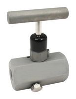NOSHOK 602-FFC Válvula de Aguja, 1/4" NPT, Rosca Hembra/Hembra, 10000 psi, Serie 600
