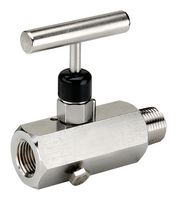 NOSHOK 602-MFS Válvula de Aguja, 1/4" NPT, Rosca Macho/Hembra, 10000 psi, Serie 600