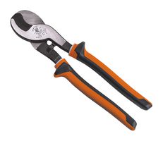 KLEIN TOOLS 63050EINS Cable Cutter, VDE, Shear Edge, 4 AWG Aluminium, 2 AWG Copper, 24 AWG Cable, Klein VDE Series