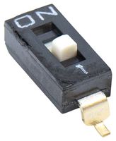 E-SWITCH KAE01LGGR DIP / SIP Switch, Gull Wing, 1 Circuits, Raised Slide, Surface Mount, SPST-NO, 24 V, 25 mA