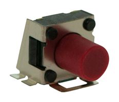 E-SWITCH TL3360CF185Q Tactile Switch, TL3360 Series, Side Actuated, Surface Mount, Right Angle, Round Button, 185 gf