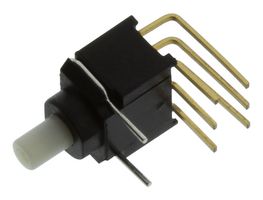 E-SWITCH 800UDP8P1A1M6RE Botón Pulsador Industrial, Ultraminiatura, Serie 800U, DPDT, Encendido-(Encendido)