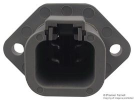 TE CONNECTIVITY - DEUTSCH DTP04-4P-L012 Automotive Connector Housing, IP68, DTP Series, Receptacle, 4 Positions, DTP Series Pin Contacts