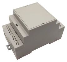MULTICOMP PRO MC001142 Carcasa de Plástico, DIN Rail, ABS, Policarbonato, 57.4 mm, 90.2 mm, 53.3 mm