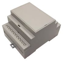 MULTICOMP PRO MC001143 Carcasa de Plástico, DIN Rail, ABS, Policarbonato, 57.4 mm, 90.2 mm, 71 mm