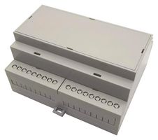 MULTICOMP PRO MC001144 Carcasa de Plástico, DIN Rail, ABS, Policarbonato, 57.4 mm, 90.2 mm, 106.2 mm