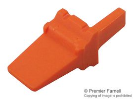 TE CONNECTIVITY - DEUTSCH WM-4P Connector Accessory, Orange, Wedge Lock, Deutsch DTM Series 4Pos Receptacle Connectors, DTM Series