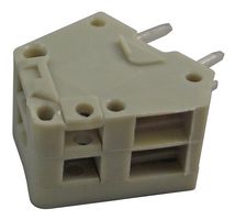 TE CONNECTIVITY 2834085-1 Wire-To-Board Terminal Block, Screwless, 2.54 mm, 2 Positions, 28 AWG, 20 AWG, Clamp