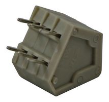 TE CONNECTIVITY 2834085-2 Wire-To-Board Terminal Block, Screwless, 2.54 mm, 3 Positions, 28 AWG, 20 AWG, Clamp