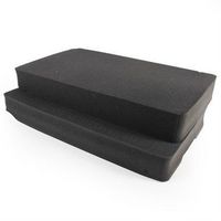 MULTICOMP 22-24175 Foam Insert, Replacement, Black, 19.5 "x 11 "x 7.5 ", 495.3mm x 279.4mmx 190.5mm, For 22-24130 Cases