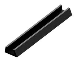 ESSENTRA COMPONENTS PGS-1B Grommet, Solid Edging, PE (Polyethylene), 0.9 mm