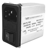 ASTRODYNE TDI 084S.01500.00 Módulo de entrada energía IEC filtrado, IEC C14, Propósito General, 15 A, 250 VAC, DPST