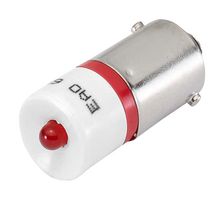 EAO 10-2524.3042 Lamp, BA9s, Red, 130V, EAO 04 Series Illuminated Pushbutton & Selector Switches, 10 Series