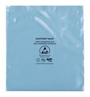 DESCO 14171 Anti Static Bag, Static Dissipative, 0.375 ", 0.375 ", 9.53 mm, 9.53 mm, 76 µm