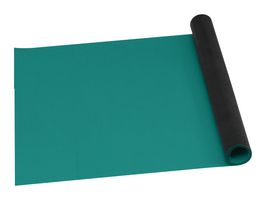 SCS 770206 Dissipative Mat Roll, 2 Layer, Rubber, Green, 50ft x 36"