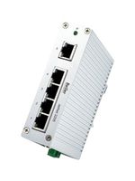 BEIJER ELECTRONICS F00N2205500000 Switch, IP30, 5 Ports, Industrial, Unmanaged Fast Ethernet, DIN Rail, RJ45 x 5, 10Mbps, 100Mbps