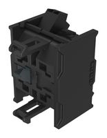 EAO 704.917.2-1 Contact Block, Selector Switches, SPST-NC, Slow-Make, Gold, 6A, 250V, Push In