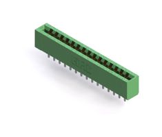 EDAC 306-015-520-101 Card Edge Connector, Single Side, 1.57 mm, 15 Contacts, Through Hole Mount, Straight