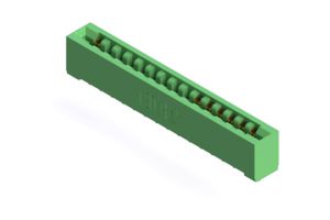 EDAC 307-015-501-101 Card Edge Connector, Single Side, 1.57 mm, 15 Contacts, Panel Mount, Straight