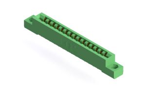 EDAC 307-015-525-104 Card Edge Connector, Single Side, 1.57 mm, 15 Contacts, Through Hole Mount, Straight