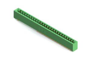 EDAC 307-050-500-201 Card Edge Connector, Dual Side, 1.57 mm, 50 Contacts, Panel Mount, Straight