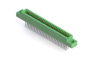 EDAC 341-056-522-204 Card Edge Connector, Dual Side, 1.57 mm, 56 Contacts, Through Hole Mount, Straight