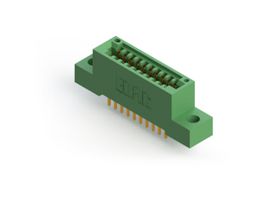 EDAC 345-020-521-204 Card Edge Connector, Dual Side, 1.57 mm, 20 Contacts, Through Hole Mount, Straight