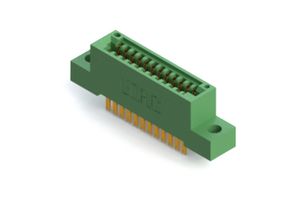 EDAC 345-024-500-204 Card Edge Connector, Dual Side, 1.57 mm, 24 Contacts, Panel Mount, Straight