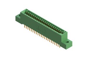 EDAC 345-044-520-204 Card Edge Connector, Dual Side, 1.57 mm, 44 Contacts, Through Hole Mount, Straight