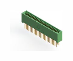 EDAC 345-050-523-201 Card Edge Connector, Dual Side, 1.57 mm, 50 Contacts, Through Hole Mount, Straight
