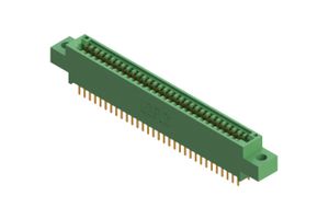 EDAC 345-062-520-804 Card Edge Connector, Dual Side, 1.57 mm, 62 Contacts, Through Hole Mount, Straight