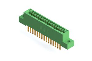 EDAC 346-030-500-204 Card Edge Connector, Dual Side, 1.57 mm, 30 Contacts, Panel Mount, Straight