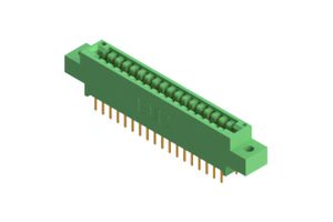 EDAC 346-036-520-802 Card Edge Connector, Dual Side, 1.57 mm, 36 Contacts, Through Hole Mount, Straight
