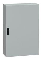 SCHNEIDER ELECTRIC NSYCRNG128300 Metal Enclosure, w/o Mount Plate, Multipurpose, Steel, 1.2 m, 800 mm, 300 mm, IP66
