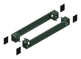 SCHNEIDER ELECTRIC NSYSPF12100 Front Plinth, Spacial SF, SM, SD, S3D and CRN Enclosure, Gray, IP30, Spacial Series