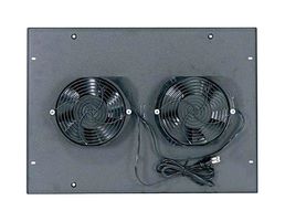 L-COM ERK-6FT-440CFM Fan Top, Integrated, 2 Fans, 440 CFM, 6", ERK Series