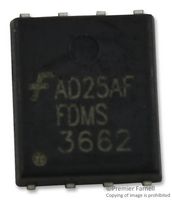 ONSEMI FDMS3662 MOSFET de Potencia, Canal N, 100 V, 49 A, 0.0114 ohm, Power 56, Montaje Superficial