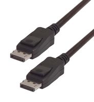 L-COM DPCAZMM-2 Cable de Audio / Video, DisplayPort Macho, DisplayPort Macho, 6.6 ft, 2 m, Negro