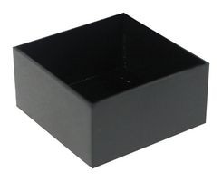 CAMDENBOSS RTM107-BLK Carcasa de Plástico, Serie 100, Extremo Superior Abierto, Potting Box, ABS, 19.99 mm, 40 mm, 40 mm