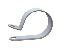 ESSENTRA COMPONENTS 22CC50D1125B Fastener, Screw Mount Cable Clamp, 1.125 ", Nylon 6.6 (Polyamide 6.6), Black, 0.5 "